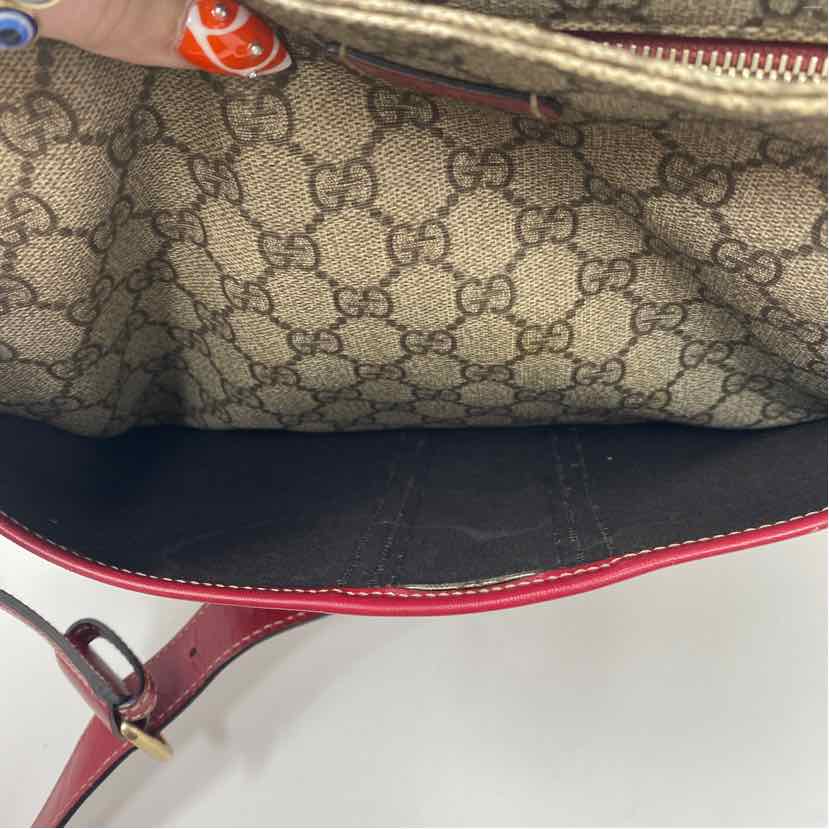 Pre-Owned Gucci Monogram Canvas Designer Handbag