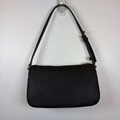 Pre-Owned Michael Kors Black/Gold Coated Canvas Handbag