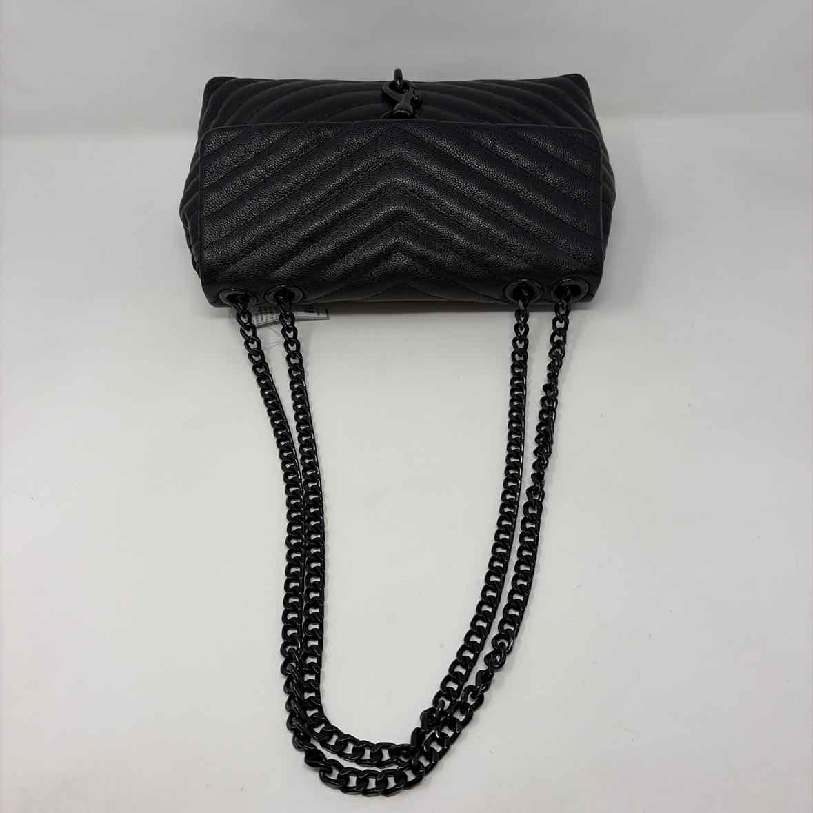 Pre-Owned Rebecca Minkoff Black Leather Handbag