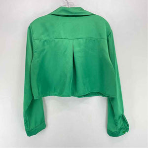 Pre-Owned Size L New Collection Green Top