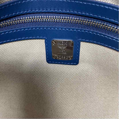 Pre-Owned MCM Denim Canvas Designer Handbag