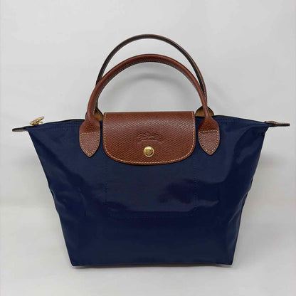 Pre-Owned Longchamp Navy Nylon Handbag