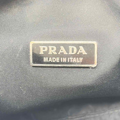 Pre-Owned Prada Black Nylon Designer Handbag