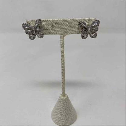 Silver Metal Earrings