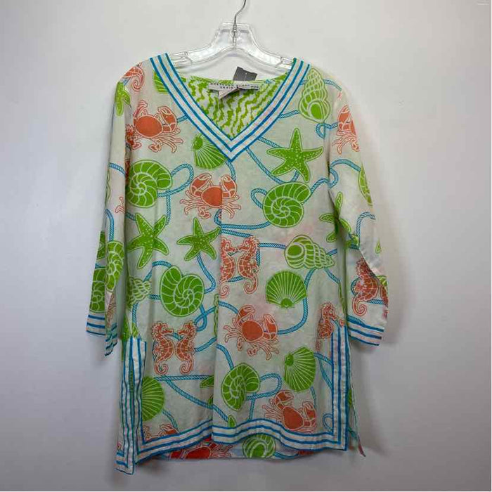 Pre-Owned Size S Gretchen Scott Green Multi Top