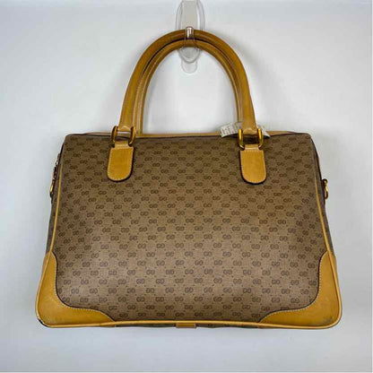 Pre-Owned Gucci Monogram Canvas Designer Handbag