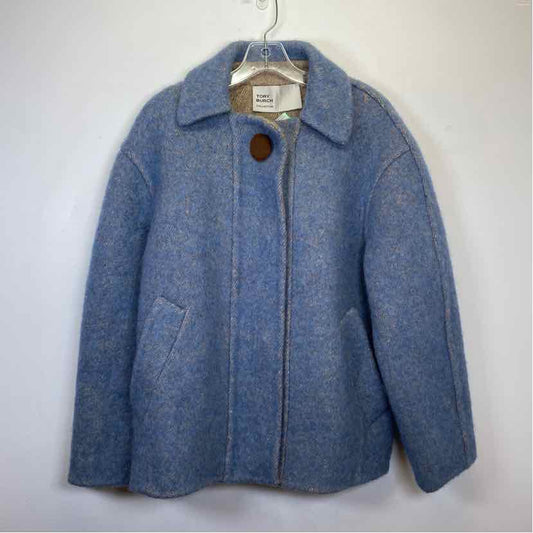 Pre-Owned Size 4/S Tory Burch Collection Periwinkle Coat