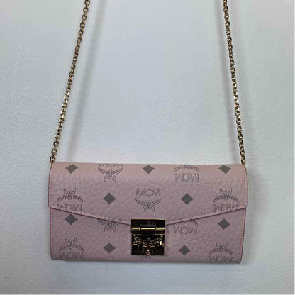 Pre-Owned MCM Pink Leather Designer Handbag