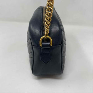 Pre-Owned Gucci Black Leather Designer Handbag