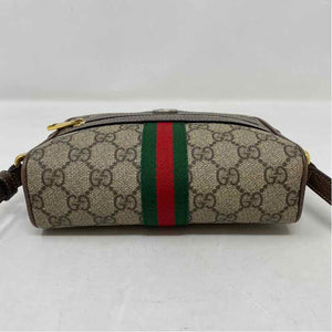 Pre-Owned Gucci Monogram Canvas Designer Handbag