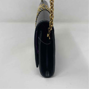 Pre-Owned Louis Vuitton Black & Gold Leather Designer Handbag
