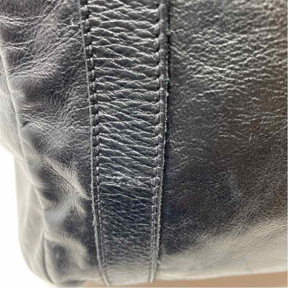 Pre-Owned Prada Black Leather Designer Handbag