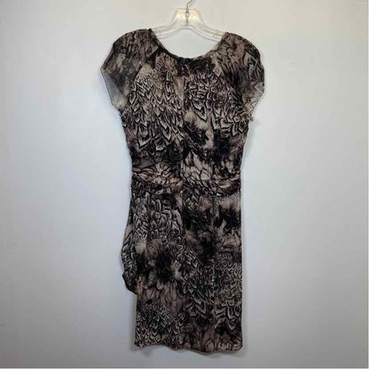 Pre-Owned Size 6/M Of Two Minds Animal Print Casual Dress