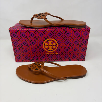Pre-Owned Shoe Size 9 Tory Burch Cognac Sandals