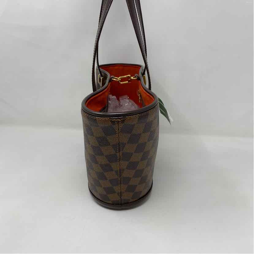 Pre-Owned Louis Vuitton Damier Eben Canvas Designer Handbag