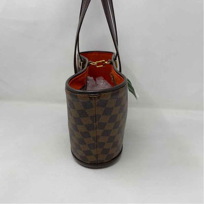Pre-Owned Louis Vuitton Damier Eben Canvas Designer Handbag