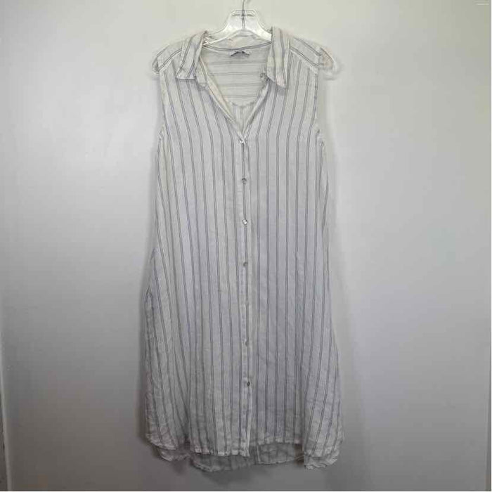 Pre-Owned Size M Rosemarine blue stripe Casual Dress
