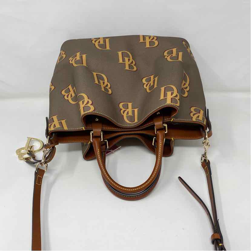 Pre-Owned Dooney & Bourke Monogram Leather Handbag