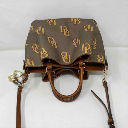 Pre-Owned Dooney & Bourke Monogram Leather Handbag