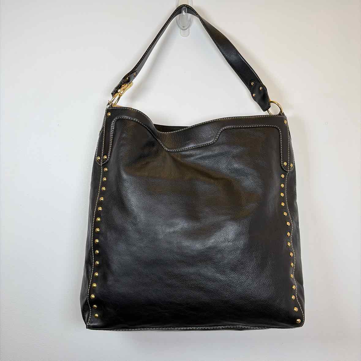 Pre-Owned Michael Kors Black Leather Handbag