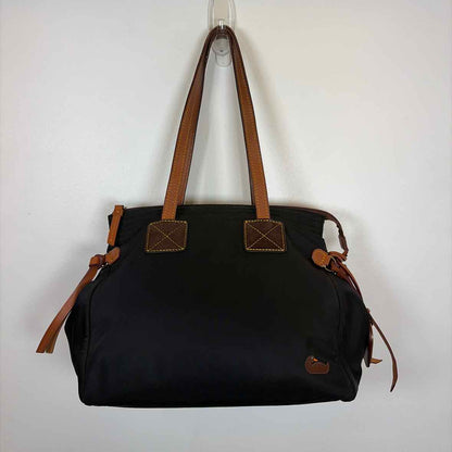 Pre-Owned Dooney & Bourke Black Nylon Handbag