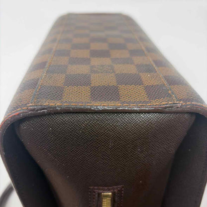 Pre-Owned Louis Vuitton Damier Eben Canvas Designer Handbag