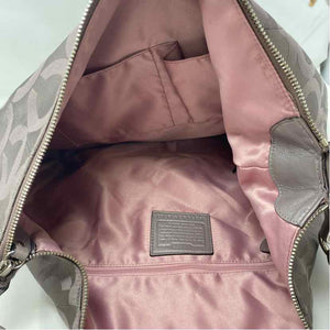Pre-Owned Coach Grey Fabric Handbag