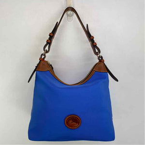 Pre-Owned Dooney & Bourke Blue Canvas Handbag