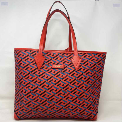 Pre-Owned Versace Multi Leather Designer Handbag