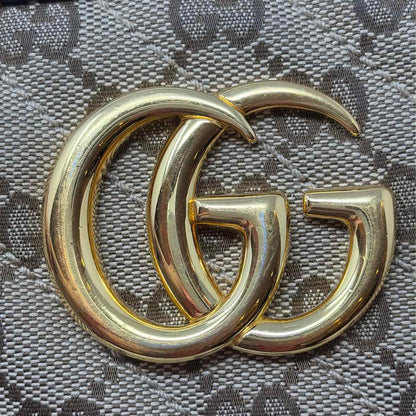 Pre-Owned Gucci Monogram Canvas Designer Handbag