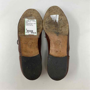 Pre-Owned Gucci Brown Leather Shoe Size 8 Designer Shoes