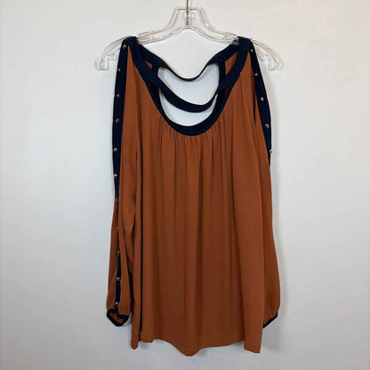 Pre-Owned Size L Hommage Cognac Top