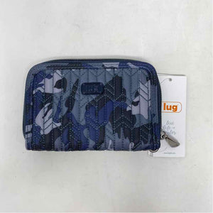 Pre-Owned LUG Grey Nylon Wallet