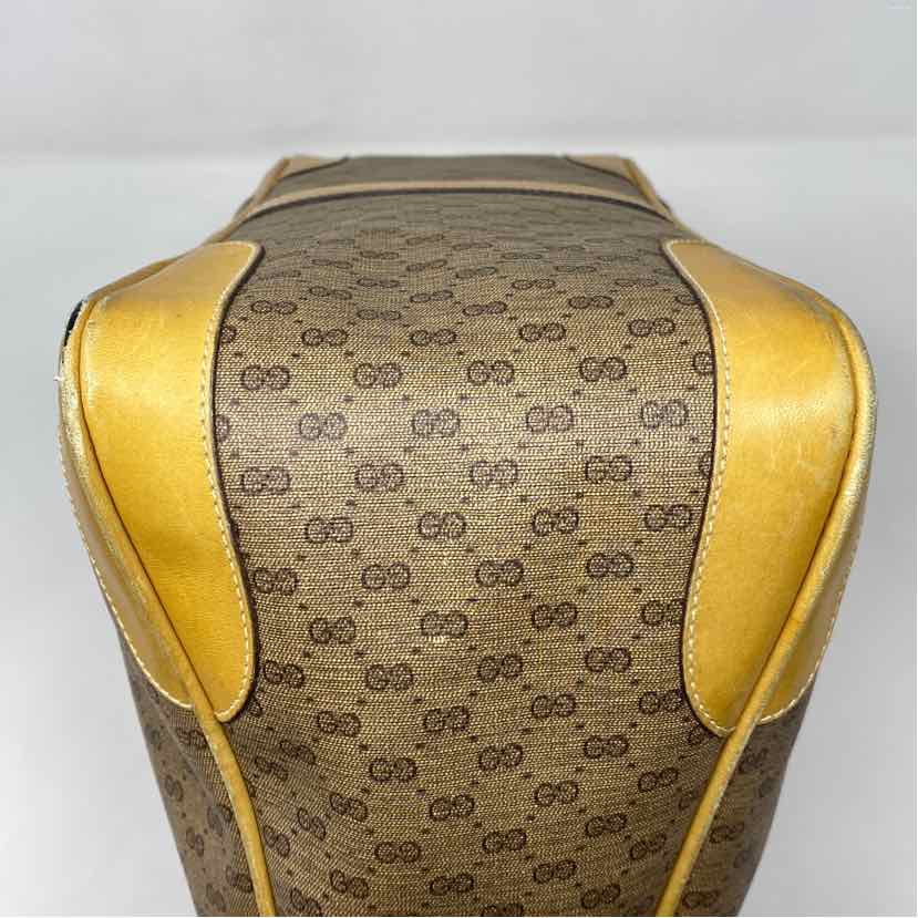Pre-Owned Gucci Monogram Canvas Designer Handbag