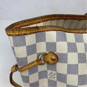 Pre-Owned Louis Vuitton Damier Azur Canvas Designer Handbag