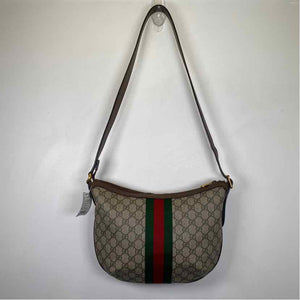 Pre-Owned Gucci Monogram Canvas Designer Handbag