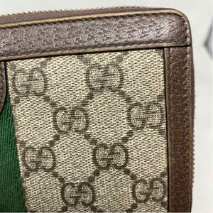 Pre-Owned Gucci Monogram Canvas Designer Wallet
