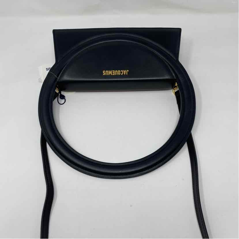 Pre-Owned Jacquemus Black Leather Designer Handbag
