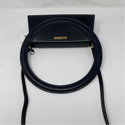 Pre-Owned Jacquemus Black Leather Designer Handbag