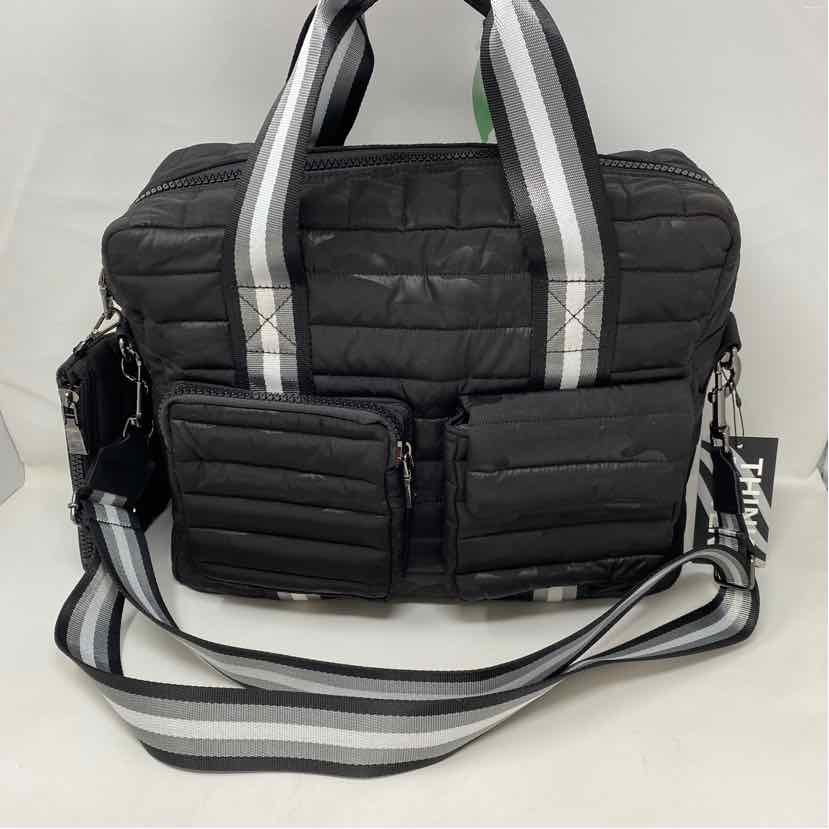 Pre-Owned Think Roylen Black Nylon Handbag