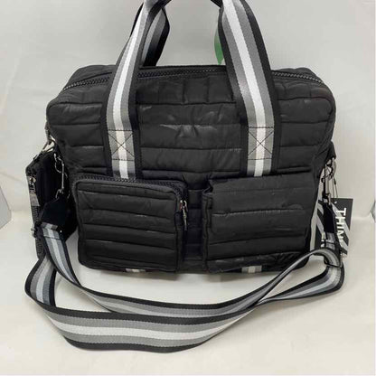 Pre-Owned Think Roylen Black Nylon Handbag