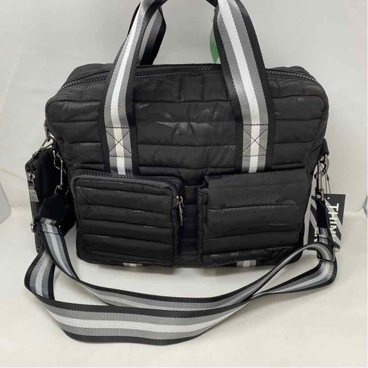 Pre-Owned Think Roylen Black Nylon Handbag