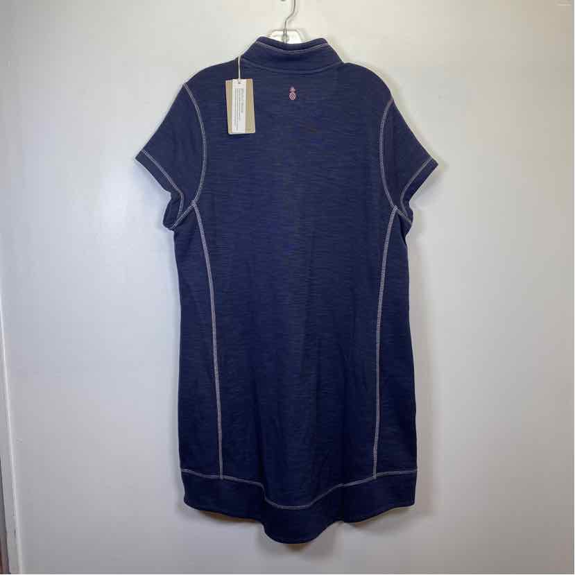Pre-Owned Size XL Tommy Bahama Navy Casual Dress