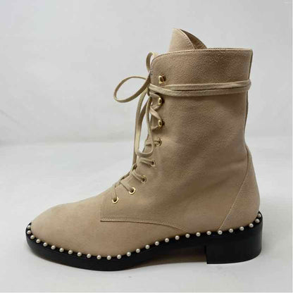 Pre-Owned Shoe Size 9.5 Stuart Weitzman Pink Booties