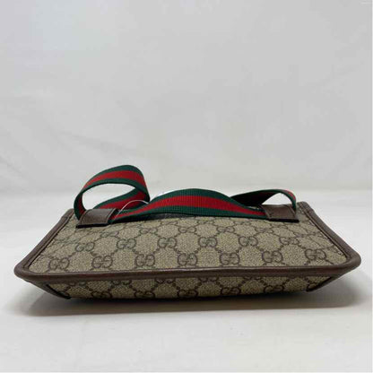 Pre-Owned Gucci Monogram Calf Hair Designer Handbag