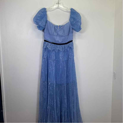 Pre-Owned Size 4/S Self Portrait Periwinkle Casual Dress