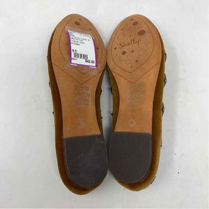 Pre-Owned Shoe Size 9.5 Shelly Cognac Flats