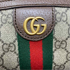 Pre-Owned Gucci Monogram Canvas Designer Handbag