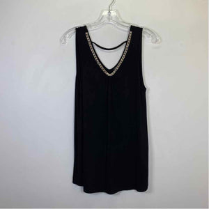 Pre-Owned Size M Cable and Gauge Black Multi Top