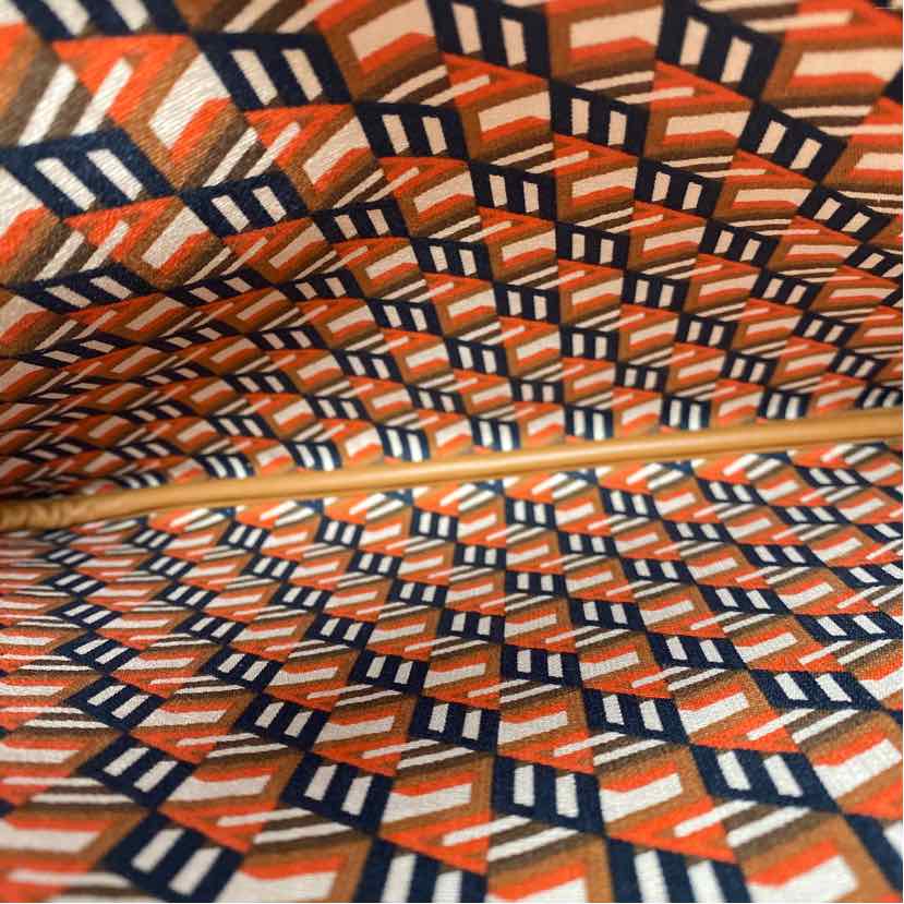 Pre-Owned MCM Cognac Leather Designer Handbag